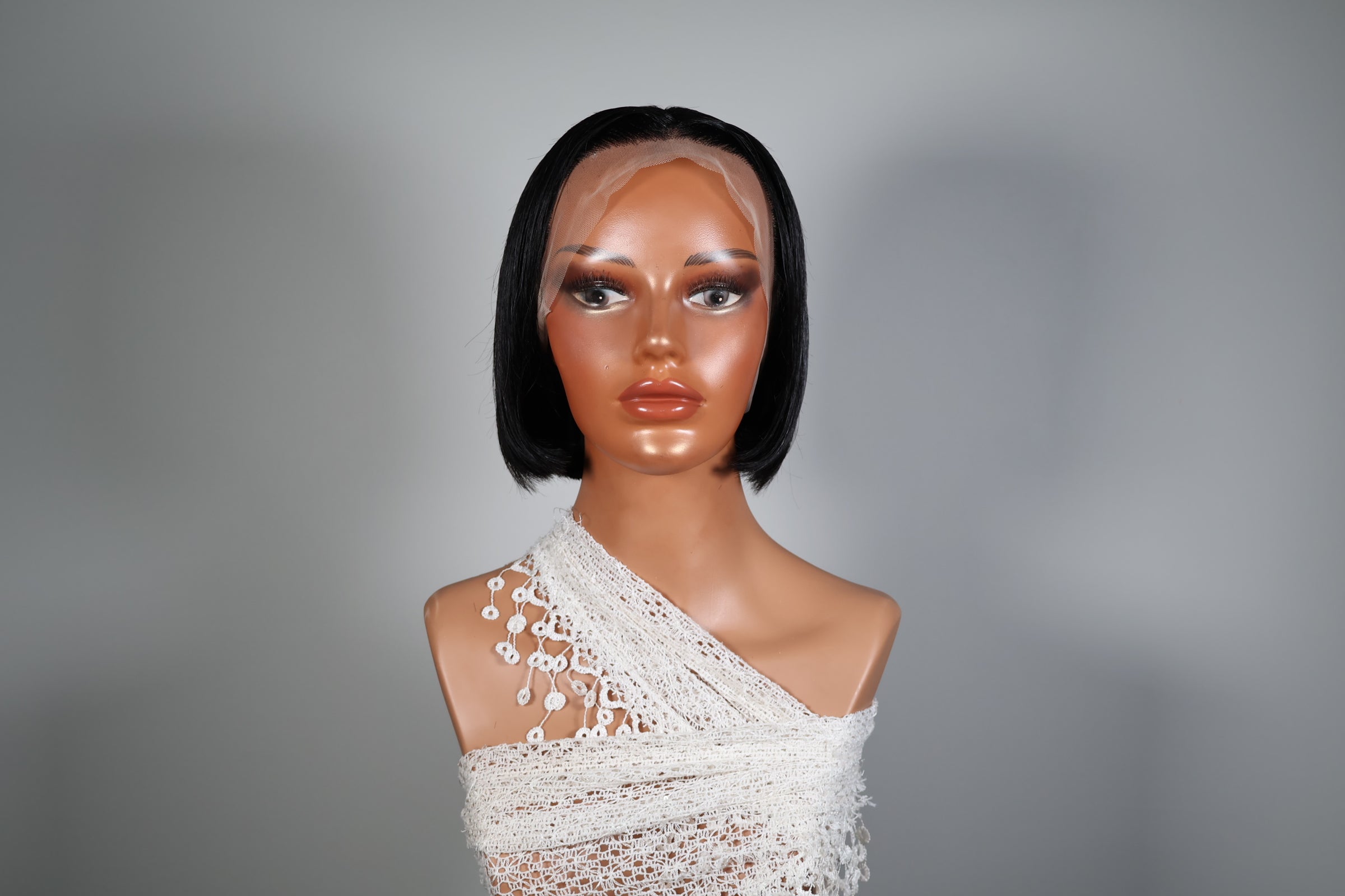 8 Inch 13x4 Double Drawn Bob Wig | Human Hair Lace Front Bob | Goddess Hair SA